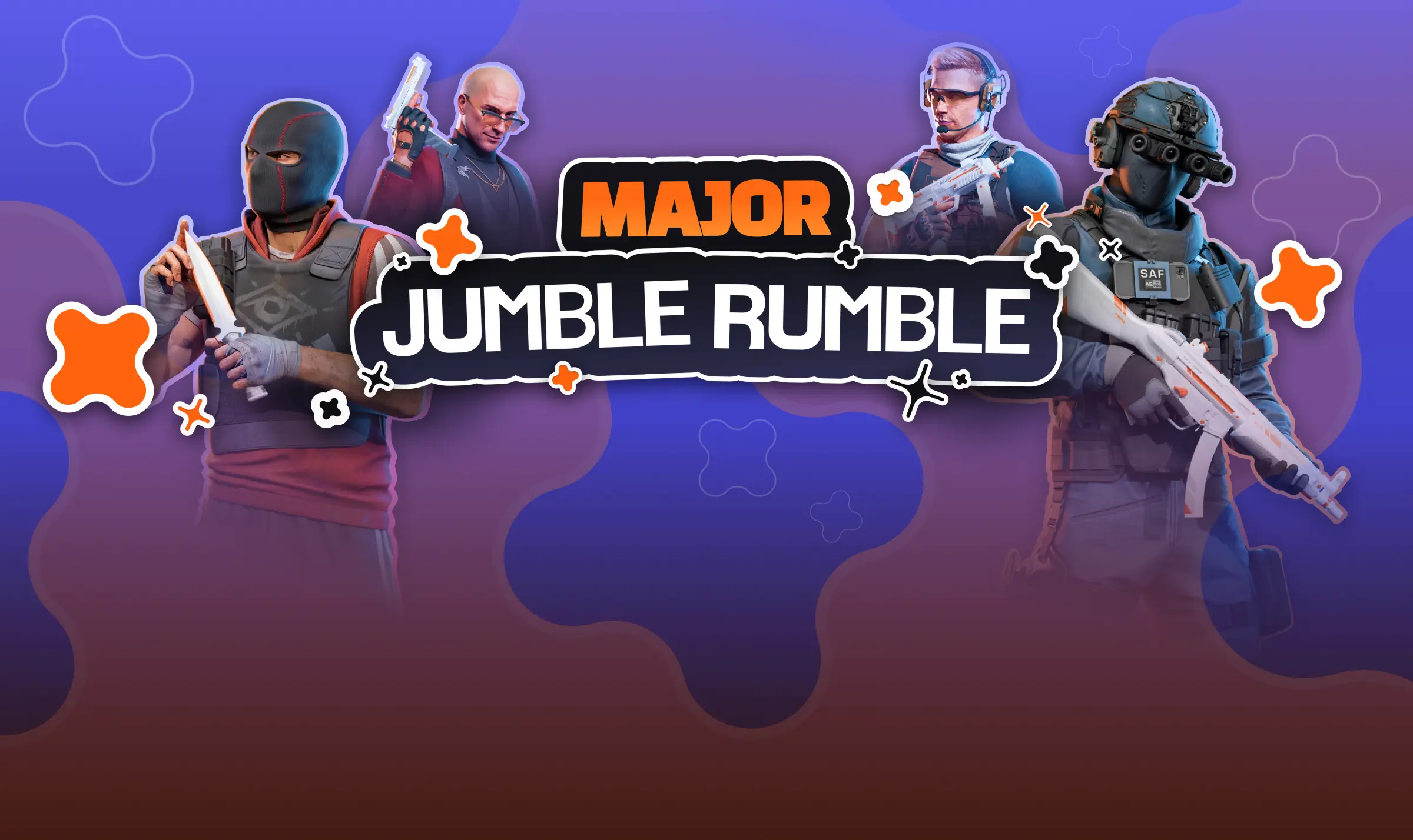 Акция Major Jumble Rumble — скидки на скины Standoff 2